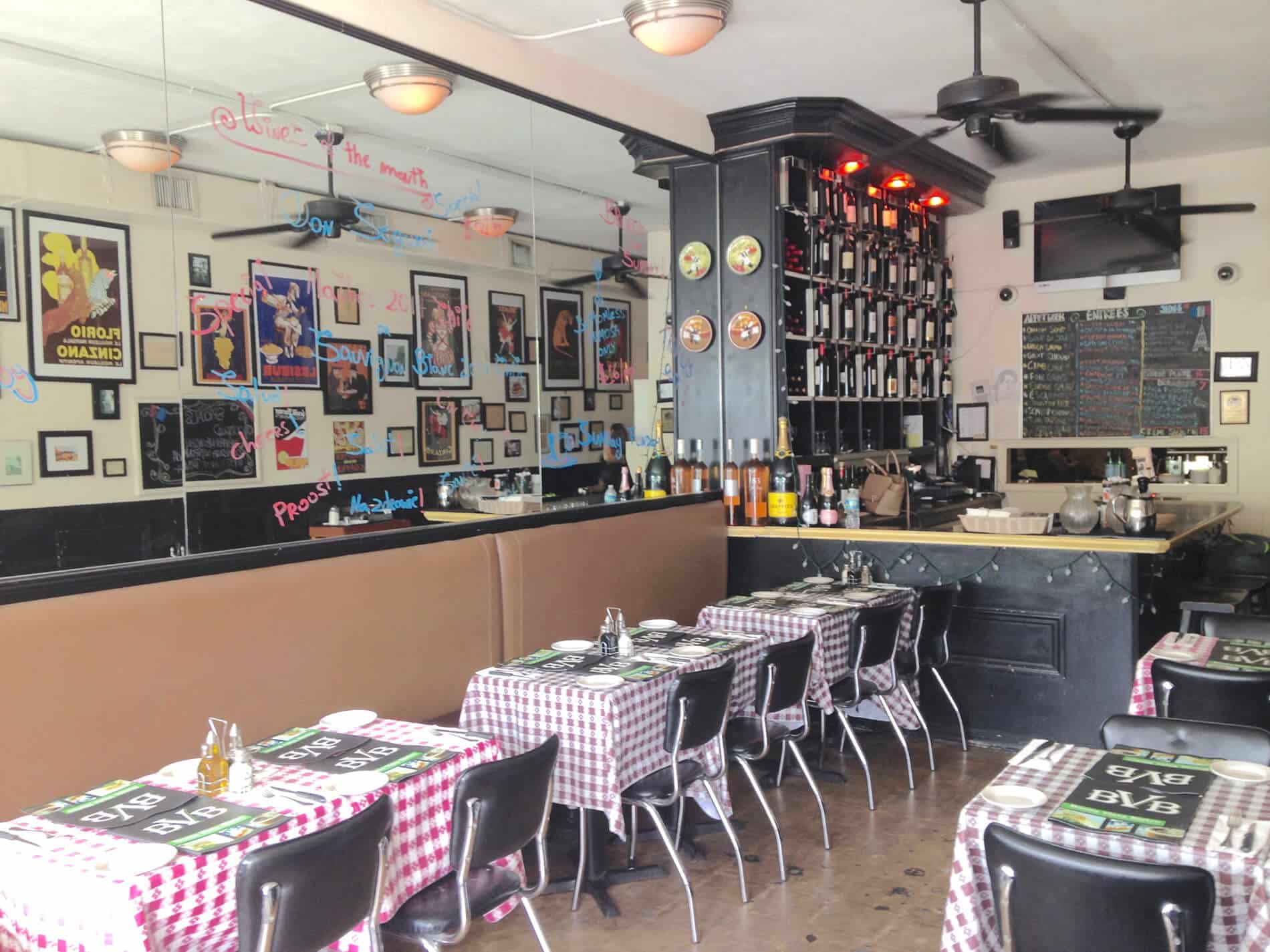 Buena Vista Bistro Restaurant - before picture of the side of the restaurant where the booths will go Buena Vista Bistro Restaurant - before picture of the side of the restaurant where the booths will go