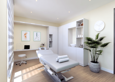 Wellness Clinic Sensory Design