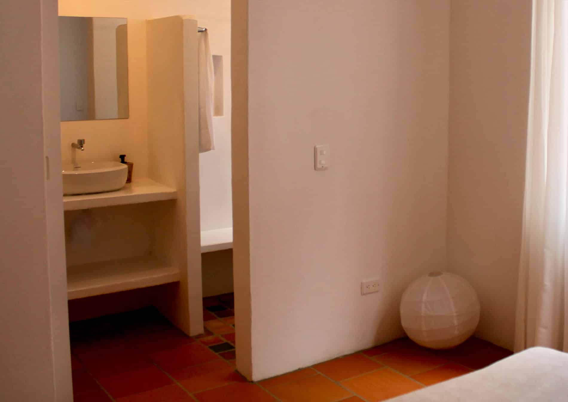 12345 Eco-Retreat Colombia - picture of the ground being excavated to begin placing the ground work