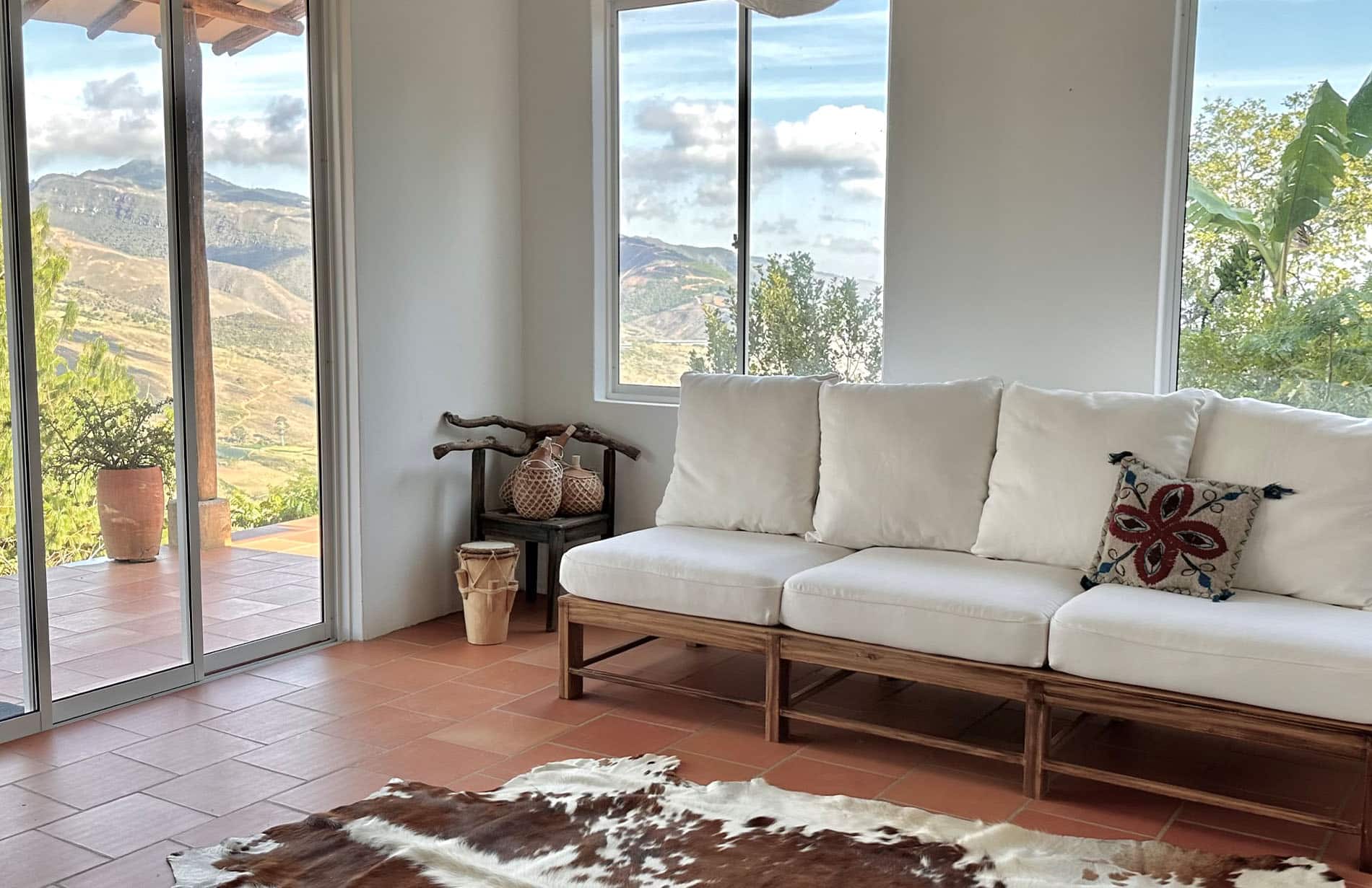 1_0004_IMG_6150 Eco-Retreat Colombia - picture of the ground being excavated to begin placing the ground work